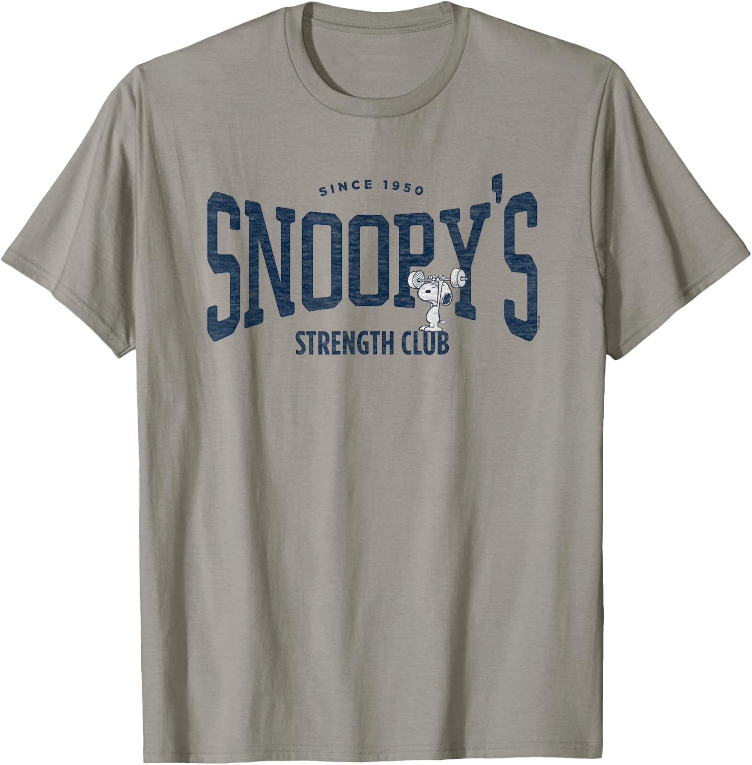 Peanuts Snoopy's Strength Club T-Shirt - T-Shirt | Sand