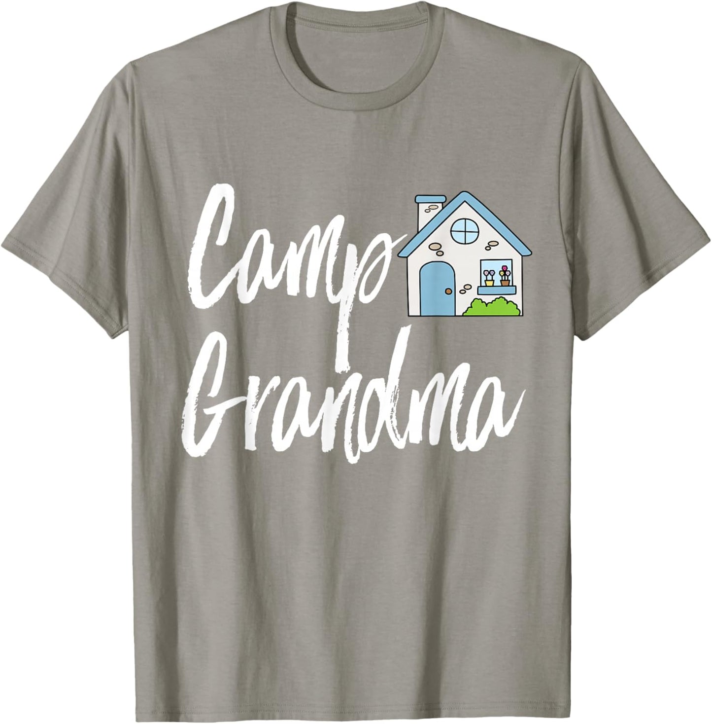 Camp Grandma Official | Summer at Grandma's House T-Shirt - T-Shirt | Sand