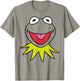 Disney The Muppets Kermit Big Face Vintage Portrait T-Shirt - T-Shirt | Sand