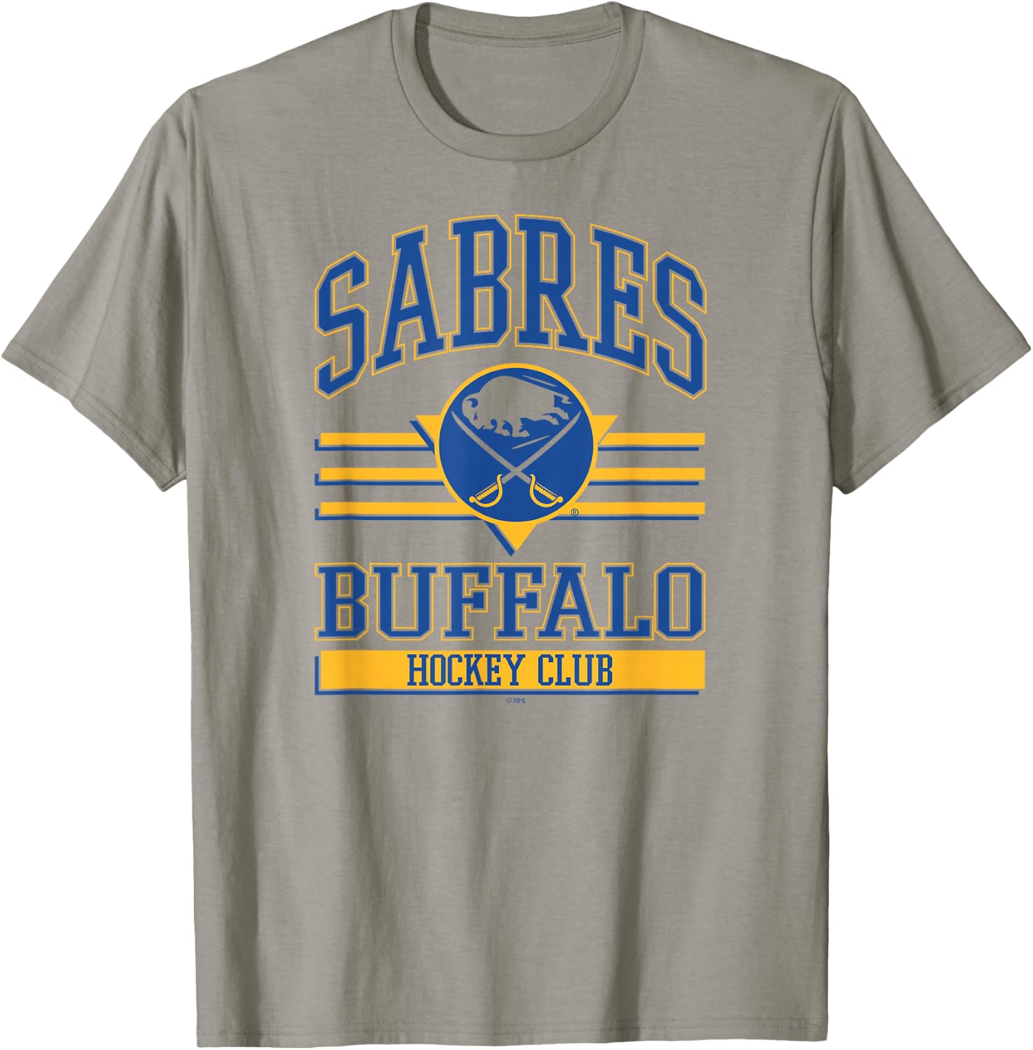 Buffalo Sabres Hockey Club White Officially Licensed T-Shirt - T-Shirt | Sand