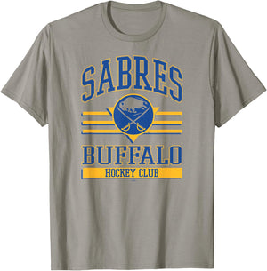 Buffalo Sabres Hockey Club White Officially Licensed T-Shirt - T-Shirt | Sand