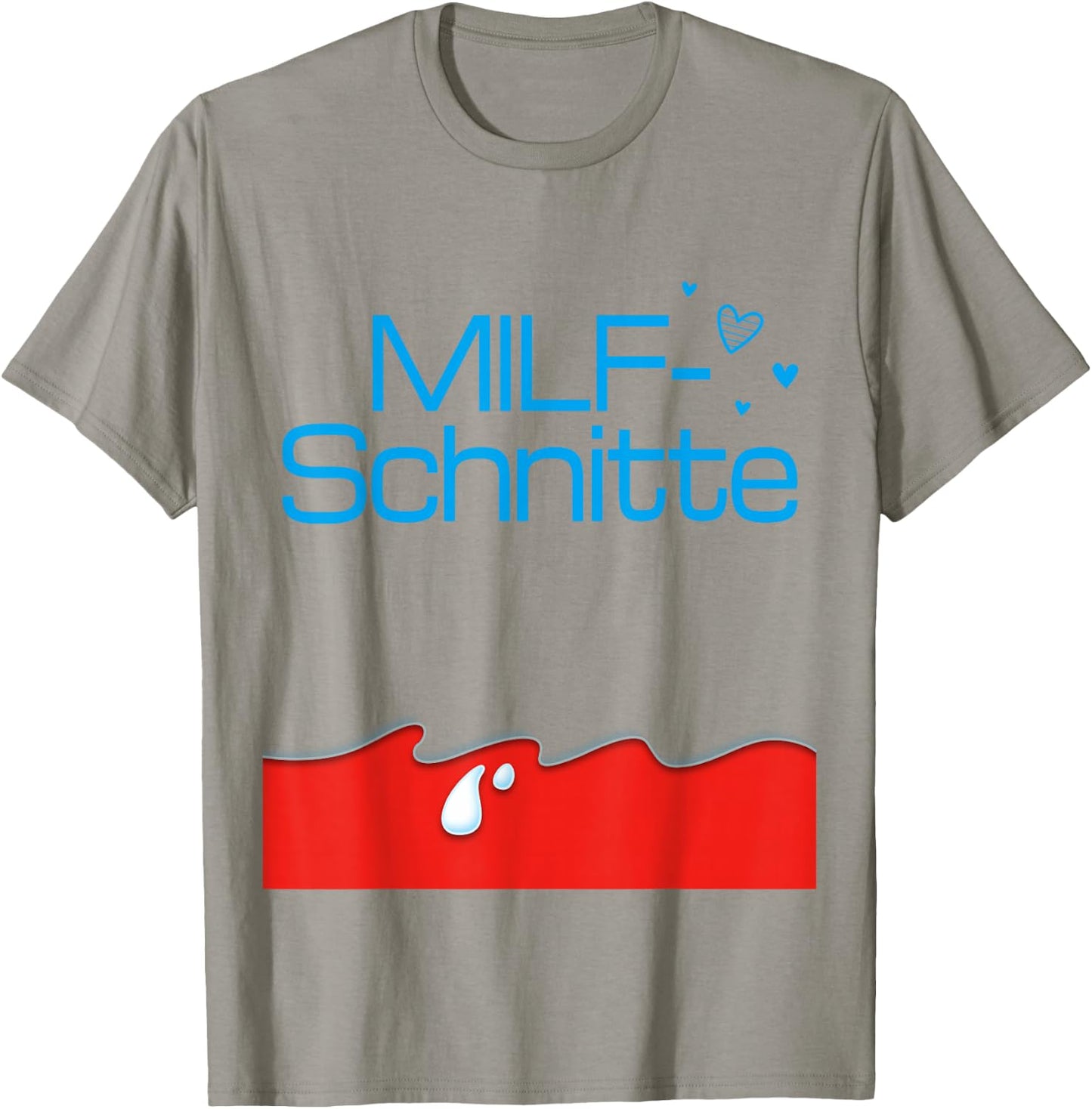 Milf Cuts X Milf Cuts Only Love Date Milfs Fans , White T-Shirt - T-Shirt | Sand