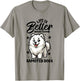 Best Life with Samoyed , White T-Shirt - T-Shirt | Sand