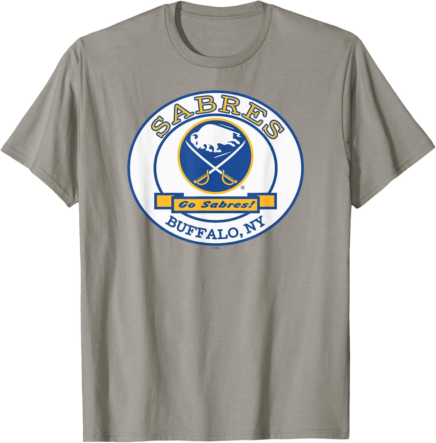 Buffalo Sabres Go Gray Officially Licensed T-Shirt - T-Shirt | Sand