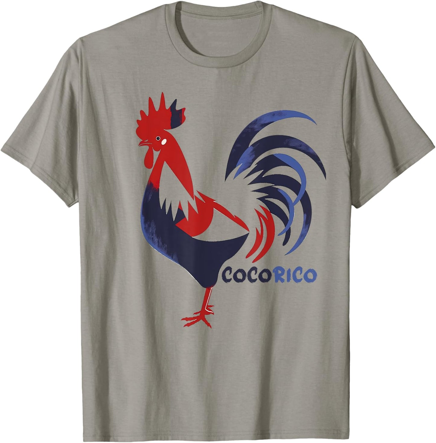 Cocorico Coq Symbol French Patriot Pride France T-Shirt - T-Shirt | Sand