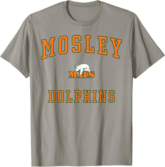Mosley High School Dolphins T-Shirt - T-Shirt | Sand