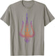 OM-Lord Shiva Divine Spear Trident Trishul T-Shirt - T-Shirt | Sand