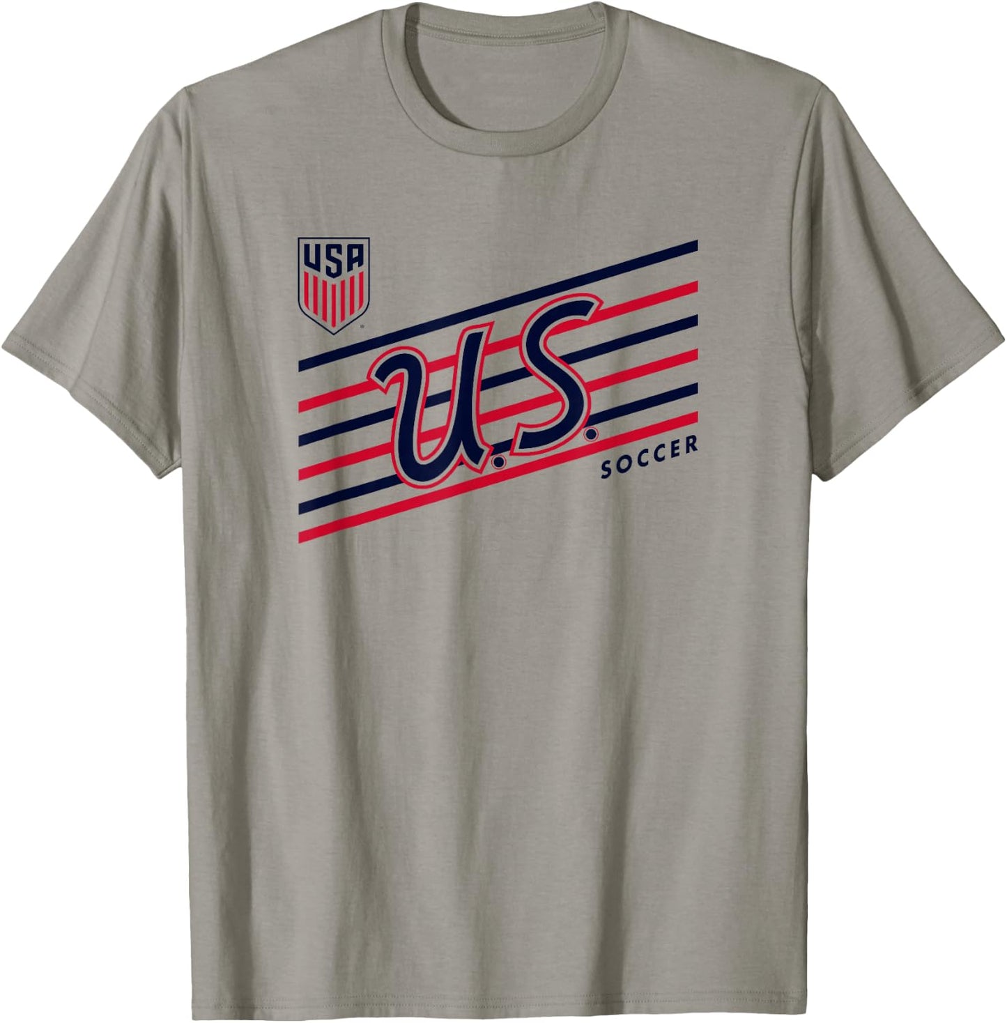 U.S. Soccer Retro Perform White USMNT Officially Licensed T-Shirt - T-Shirt | Sand