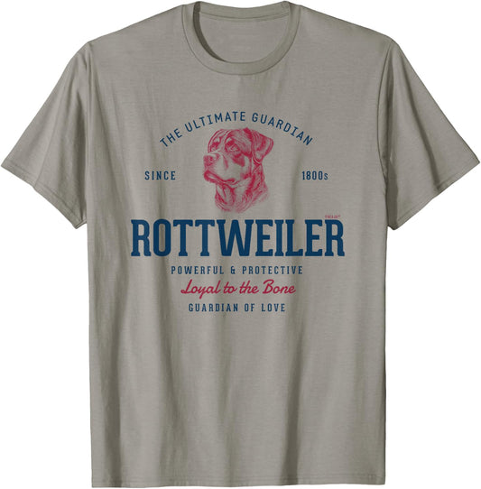 Retro-styled Vintage Rottweiler T-Shirt - T-Shirt | Sand