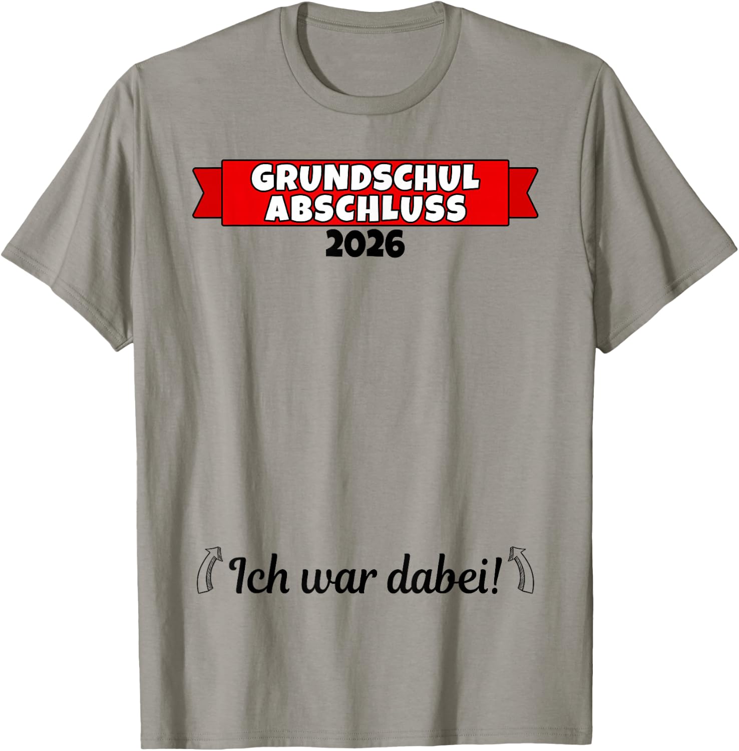 Grundschule Abschluss, Grundschulabschluss 2026 Gästebuch T-Shirt - T-Shirt | Sand