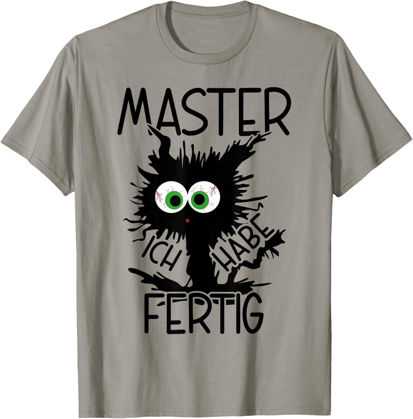 Master Ich Habe Fertig Master 2024 , gray T-Shirt - T-Shirt | Sand