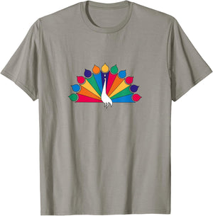 NBC Vintage 1956 Peacock Comfortable T-Shirt - T-Shirt | Sand