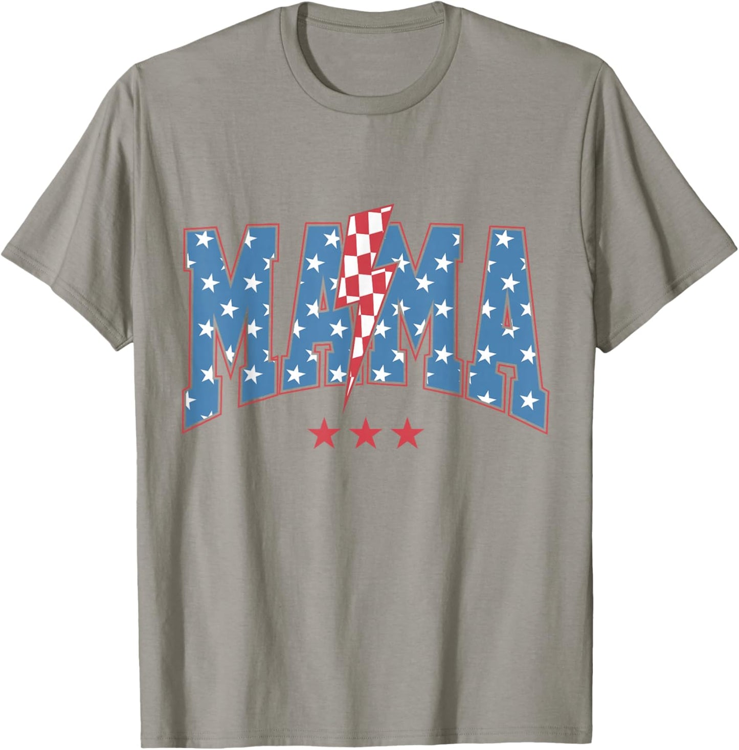 Mama Dada Mini 4th of July American Family Matching T-Shirt - T-Shirt | Sand