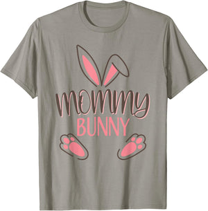 Mommy Bunny Easter Costume Mom Mother T-Shirt - T-Shirt | Sand