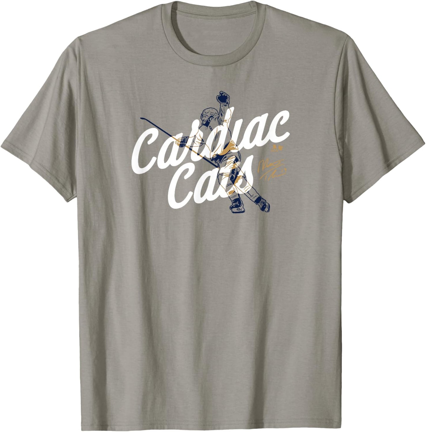Matthew Tkachuk - Cardiac Cats - Florida Hockey T-Shirt - T-Shirt | Sand