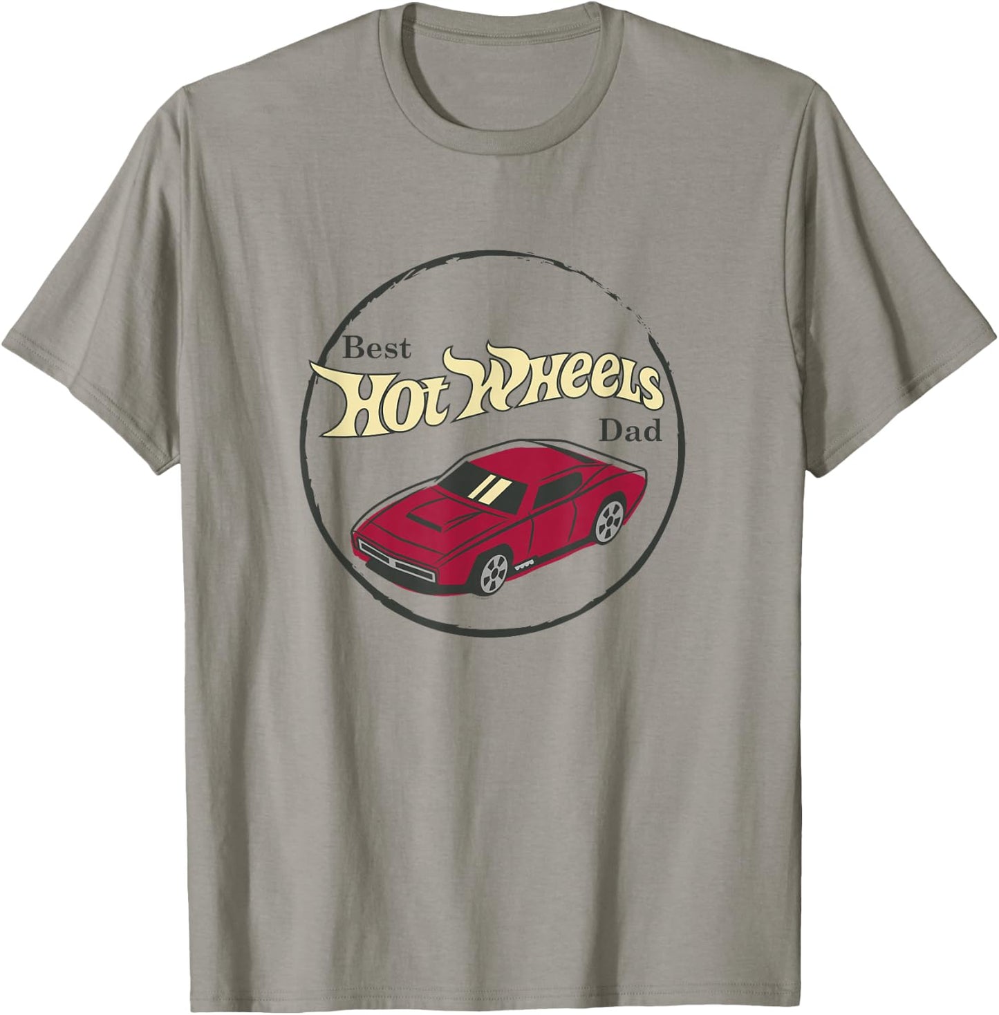 Hot Wheels - Father's Day Best Hot Wheels Dad T-Shirt - T-Shirt | Sand