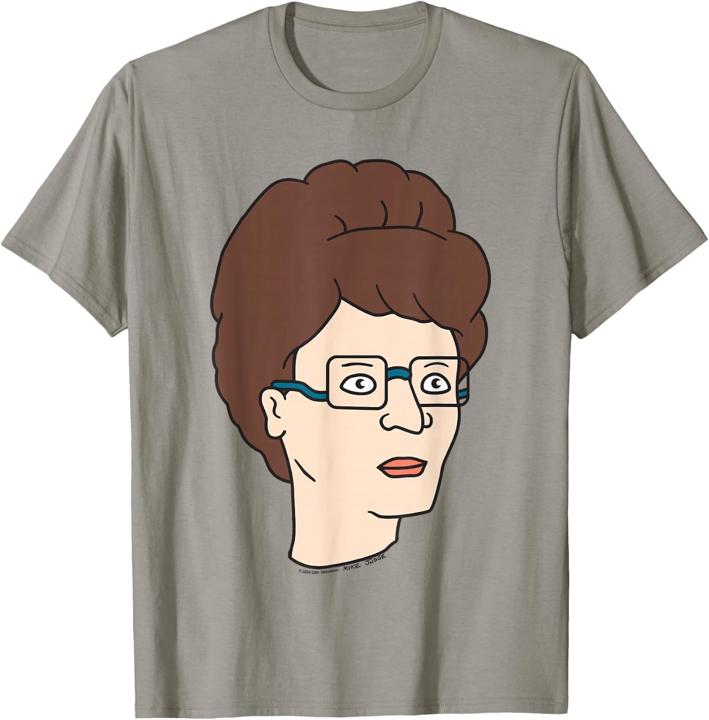 King Of The Hill Peggy Hill Simple Portrait T-Shirt - T-Shirt | Sand