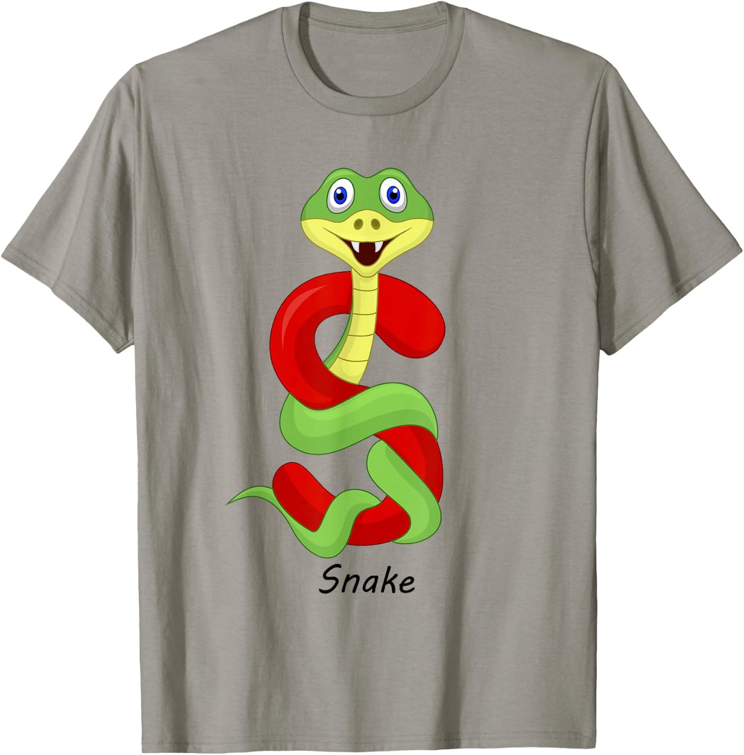 Children's Letters Motif S Like Snake T-Shirt - T-Shirt | Sand