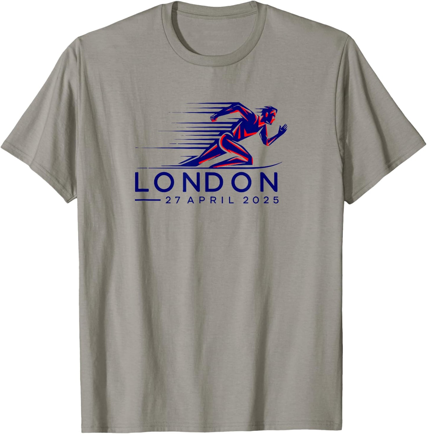 Marathon LONDON 2025 For Marathon Lovers T-Shirt - T-Shirt | Sand