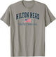 Hilton Head SC South Carolina USA Flag Patriotic T-Shirt - T-Shirt | Sand