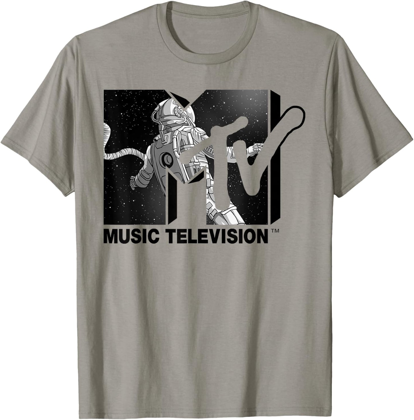 Mademark x MTV - MTV Astronaut Stratosphere Footage T-Shirt - T-Shirt | Sand