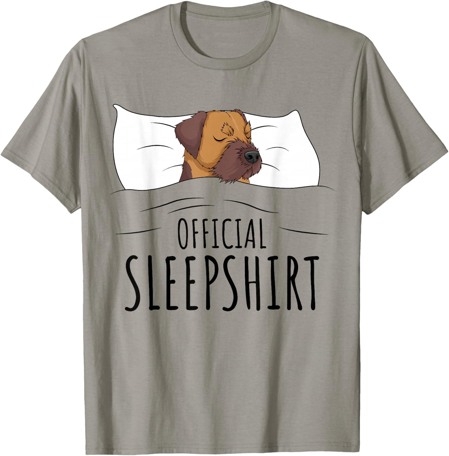 Border Terrier Official Sleepshirt T-Shirt - T-Shirt | Sand