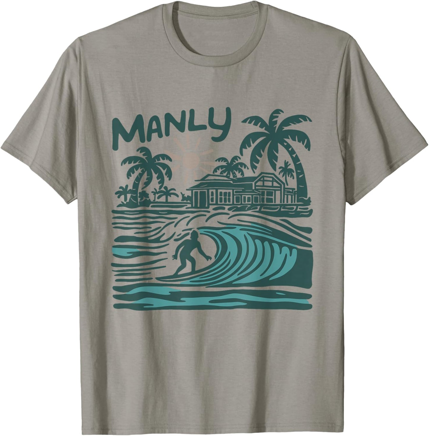 Australia Manly Beach T-Shirt - T-Shirt | Sand