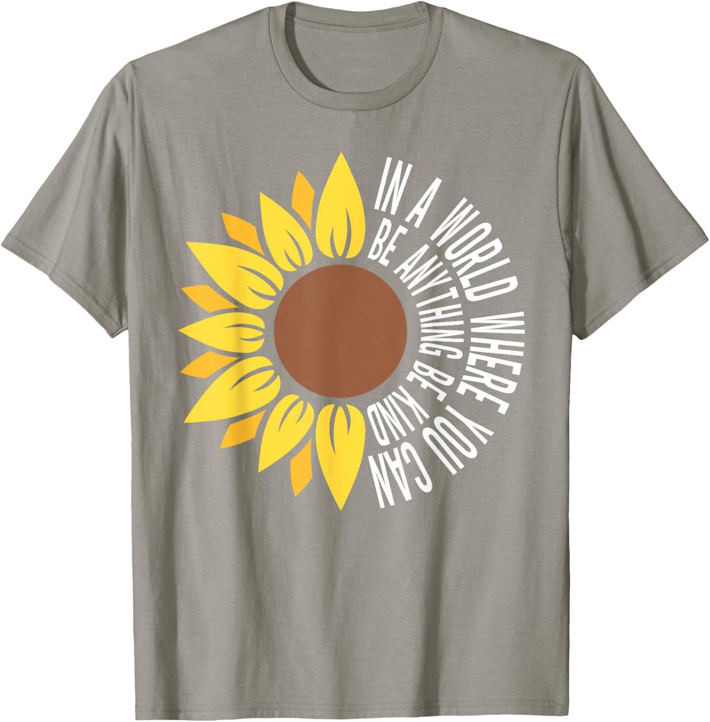 Sunflower Unity Day Orange Anti Bullying Be Kind Unity Day T-Shirt - T-Shirt | Sand