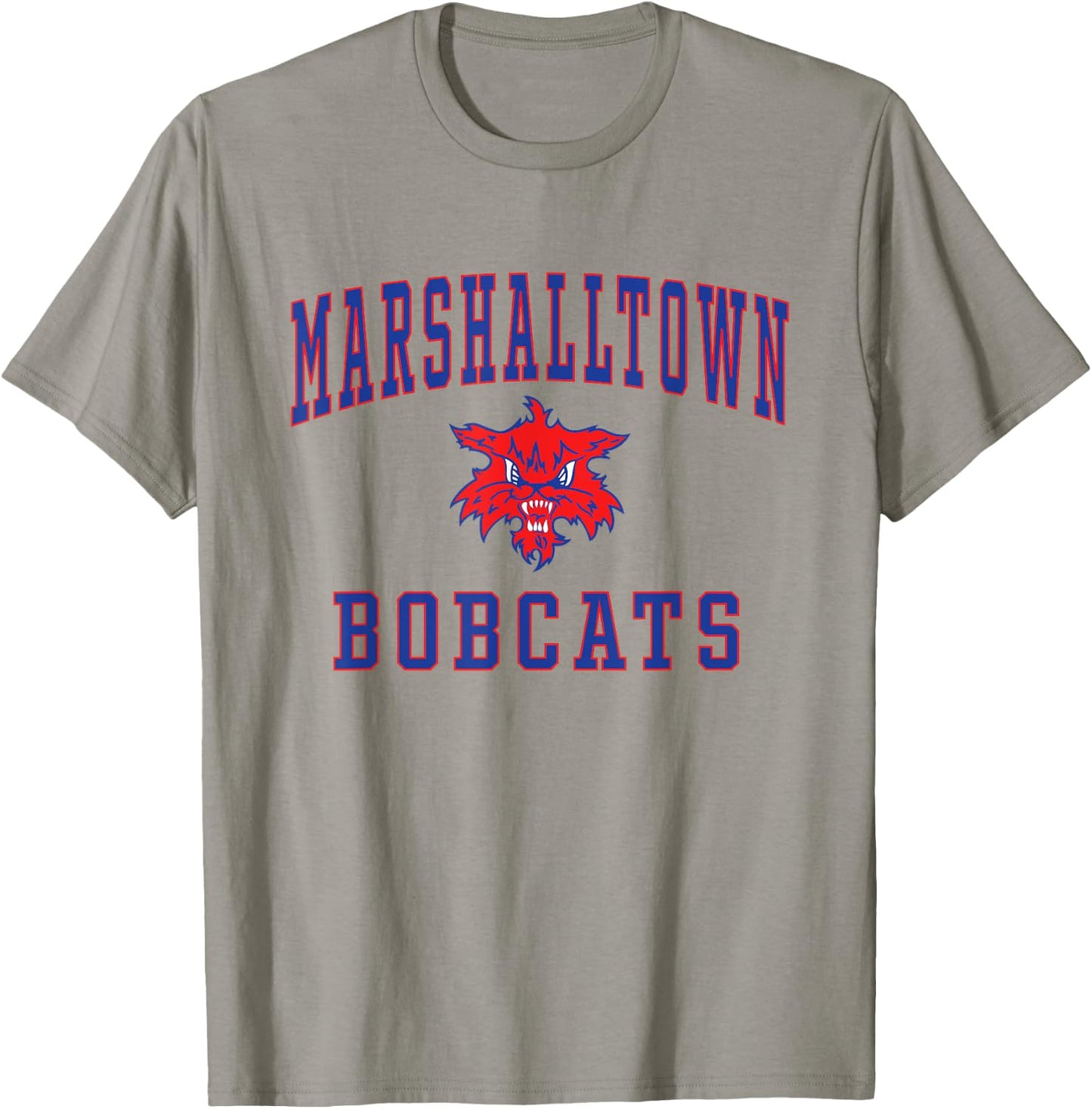 Marshalltown High School Bobcats C1 T-Shirt - T-Shirt | Sand