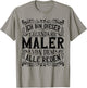 Men's Legendary Painter & Lacquer | Work & Work | Painter , White T-Shirt - T-Shirt | Sand