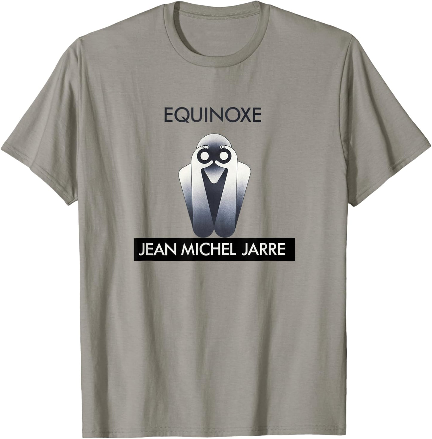 Jean Michel Jarre Damen -Erwachsene Grau S Klassisch Kurzarm Rundhals Schnelltrocknend EU 41.5 21 inches T-Shirt - T-Shirt | Sand