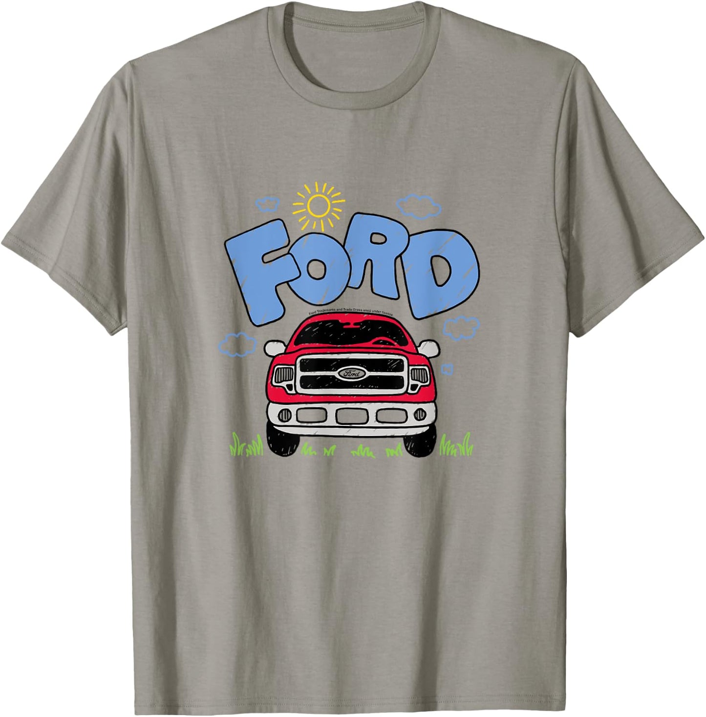 Ford F150 Doodle 2009 T-Shirt - T-Shirt | Sand