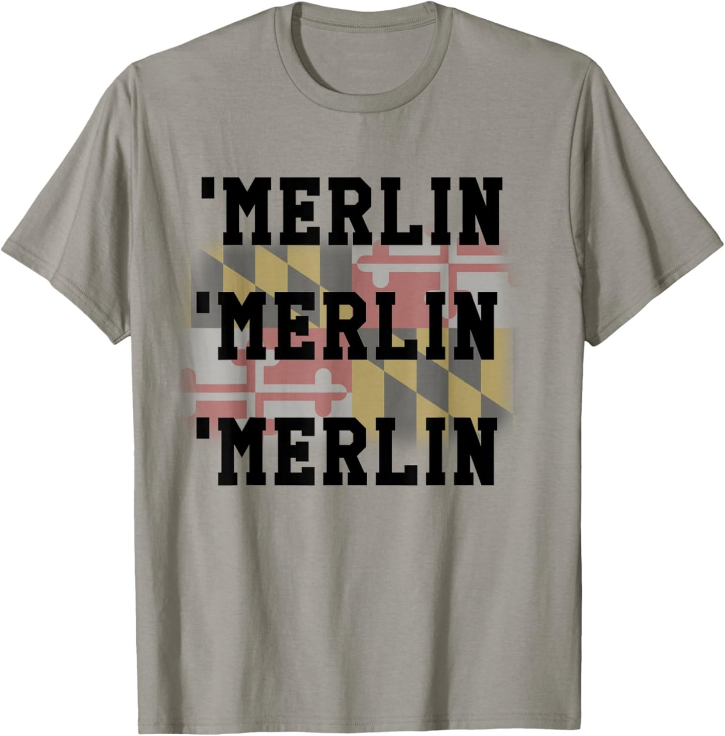 Maryland Pride Flag Merlin Shirt T-Shirt - T-Shirt | Sand