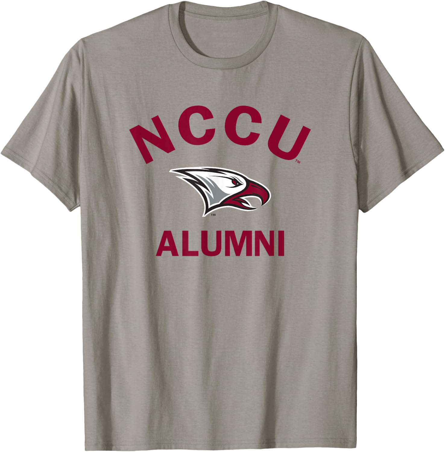 North Carolina Central NCCU Eagle Arched Alumni T-Shirt - T-Shirt | Sand