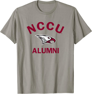 North Carolina Central NCCU Eagle Arched Alumni T-Shirt - T-Shirt | Sand