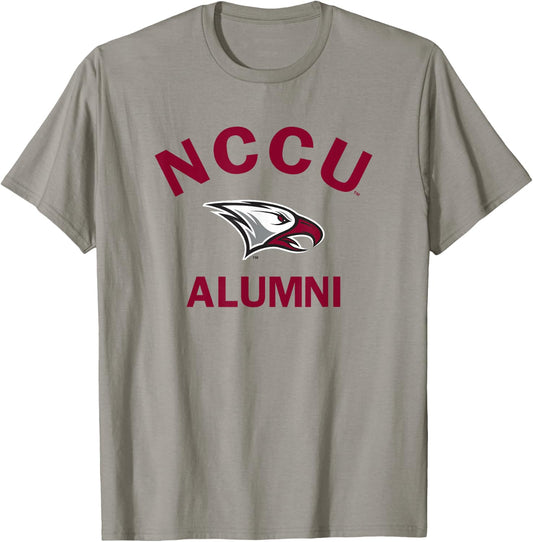 North Carolina Central NCCU Eagle Arched Alumni T-Shirt - T-Shirt | Sand