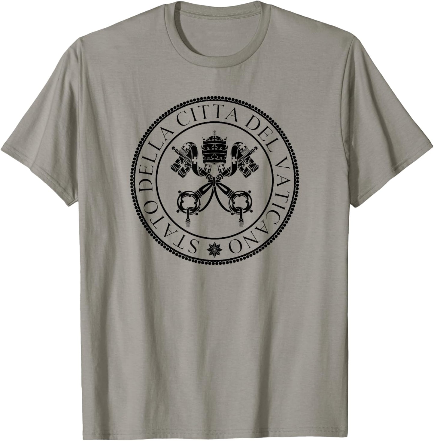 Vatican City State Seal Holy Lake T-Shirt - T-Shirt | Sand