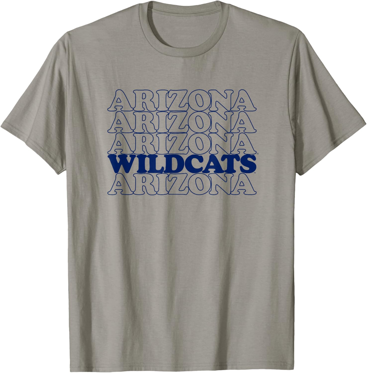 University of Arizona Wildcats Stacked Spirit T-Shirt - T-Shirt | Sand