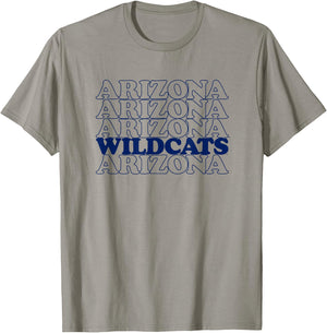 University of Arizona Wildcats Stacked Spirit T-Shirt - T-Shirt | Sand
