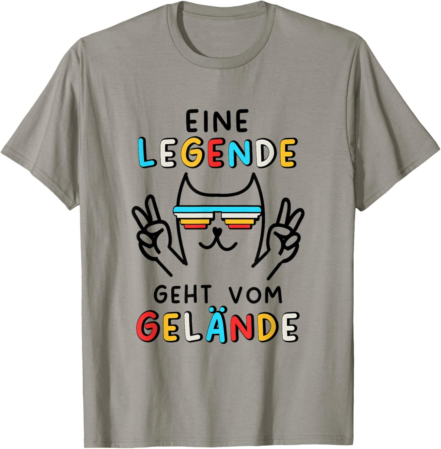 Eine Legende Geht Vom Gelände T-Shirt - T-Shirt | Sand