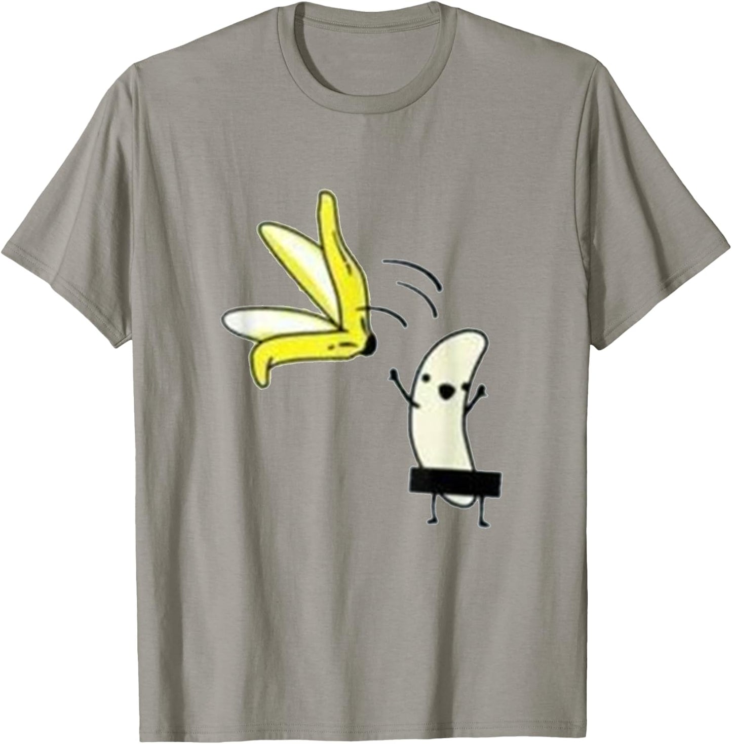 Banana Nude , white, S T-Shirt - T-Shirt | Sand