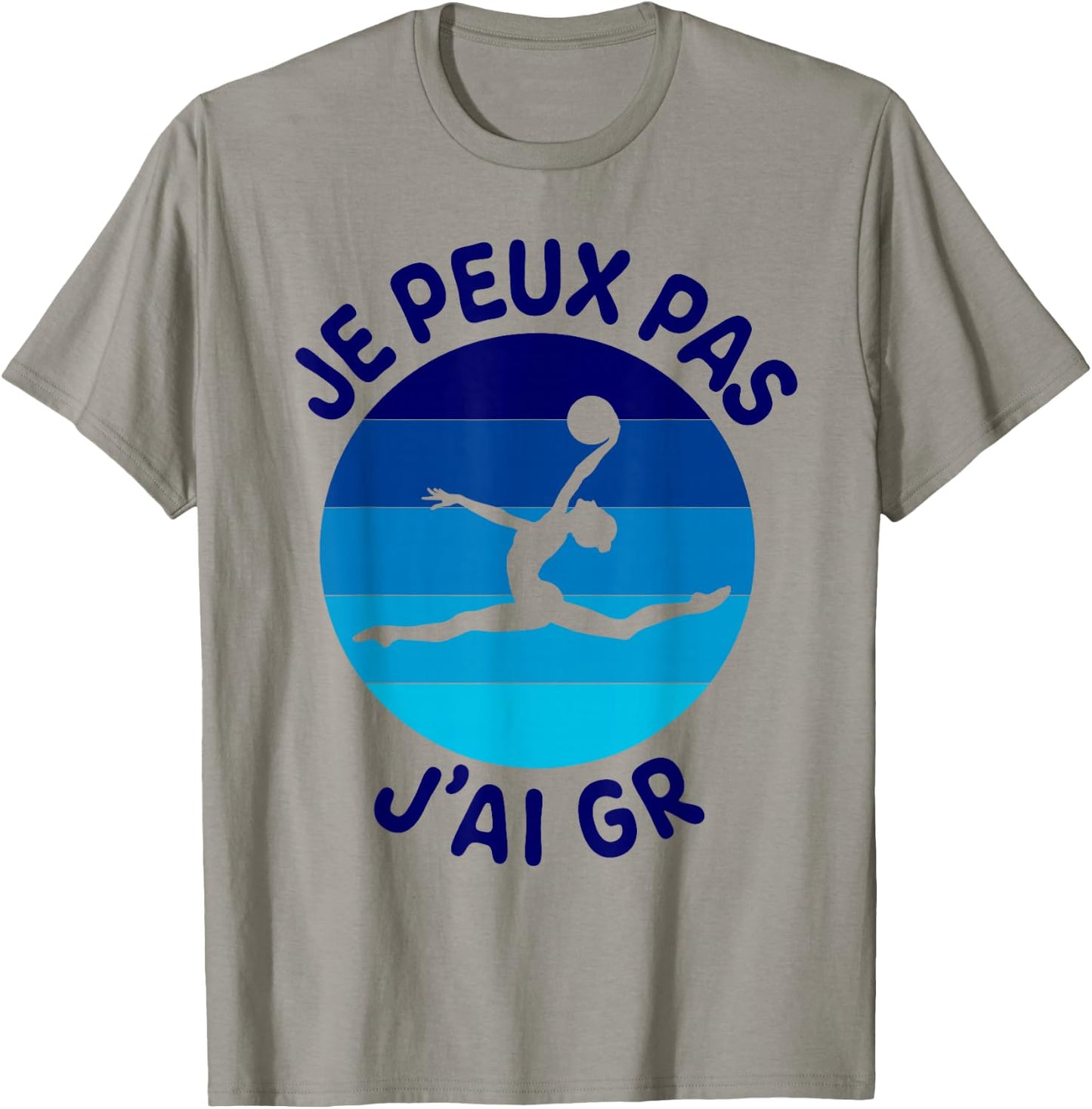 I Can't Have GR Rhythmic Gymnastics Ball GRS T-Shirt - T-Shirt | Sand