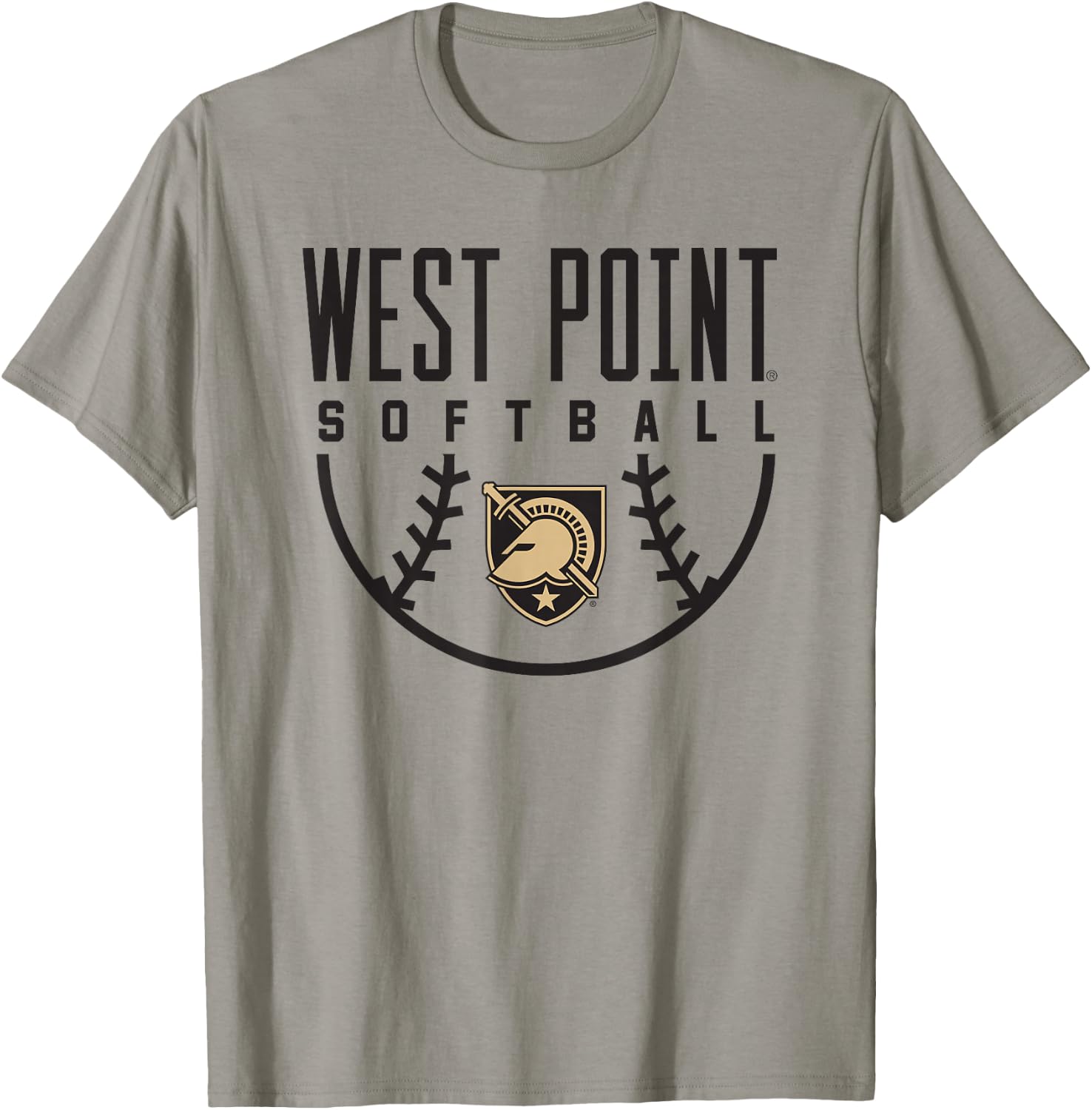 Army West Point Black Knights Softball Arch T-Shirt - T-Shirt | Sand