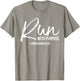 Run With Purpose Shirt 1 Corinthians 9:26 Christian Running XL Orange T-Shirt - T-Shirt | Sand