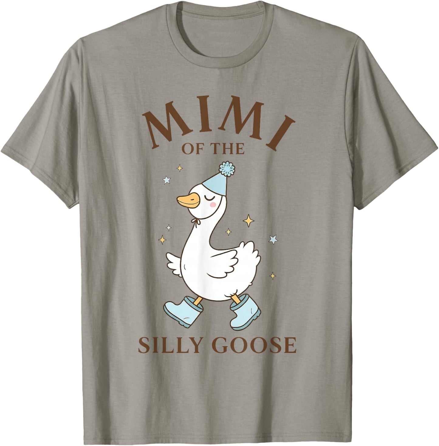 Mimi of The Silly Goose Birthday Family 1st Birthday T-Shirt - T-Shirt | Sand