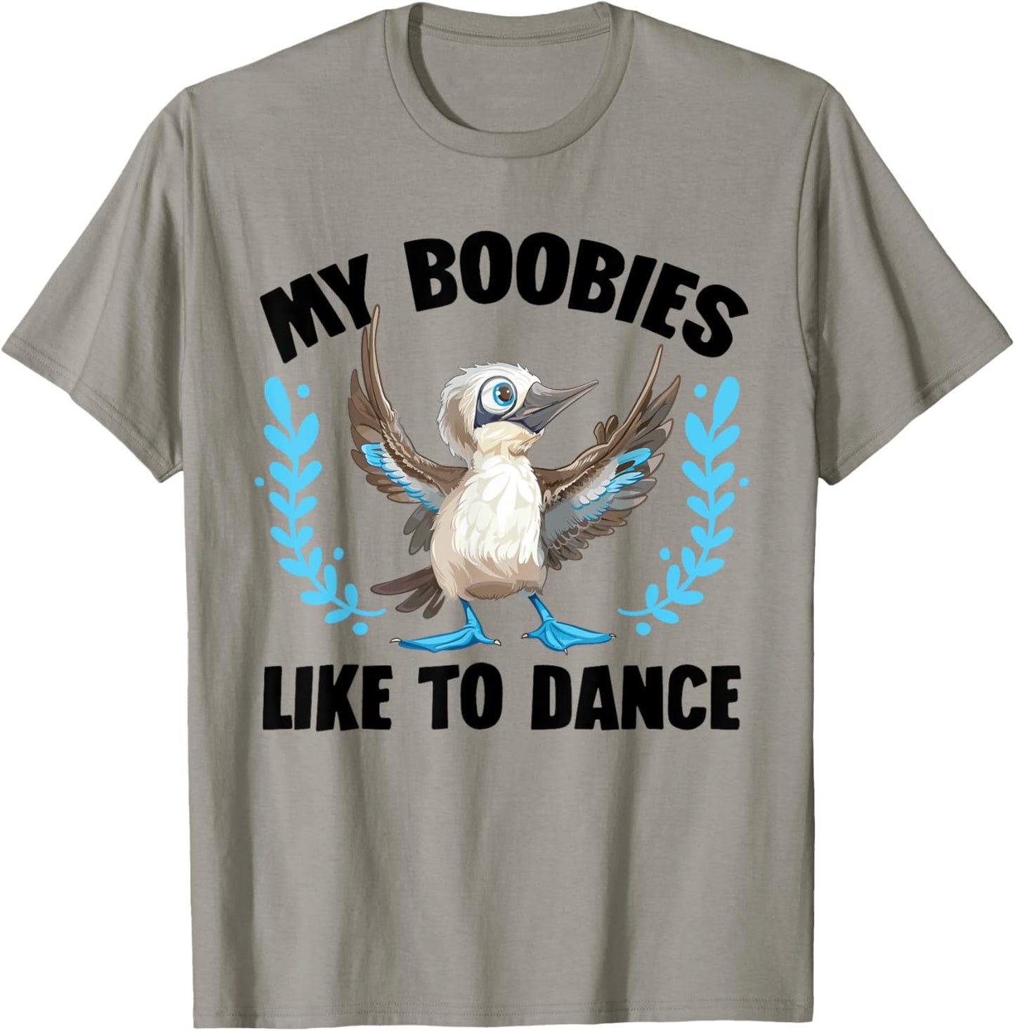 Boobie Bird Plush Seabird Stuffed Animal Blue Footed Booby T-Shirt - T-Shirt | Sand
