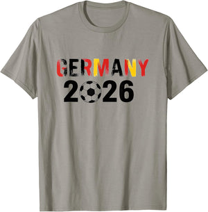 Deutschland 2026 Fußball Fan Trikot 2026 Deutschland T-Shirt - T-Shirt | Sand