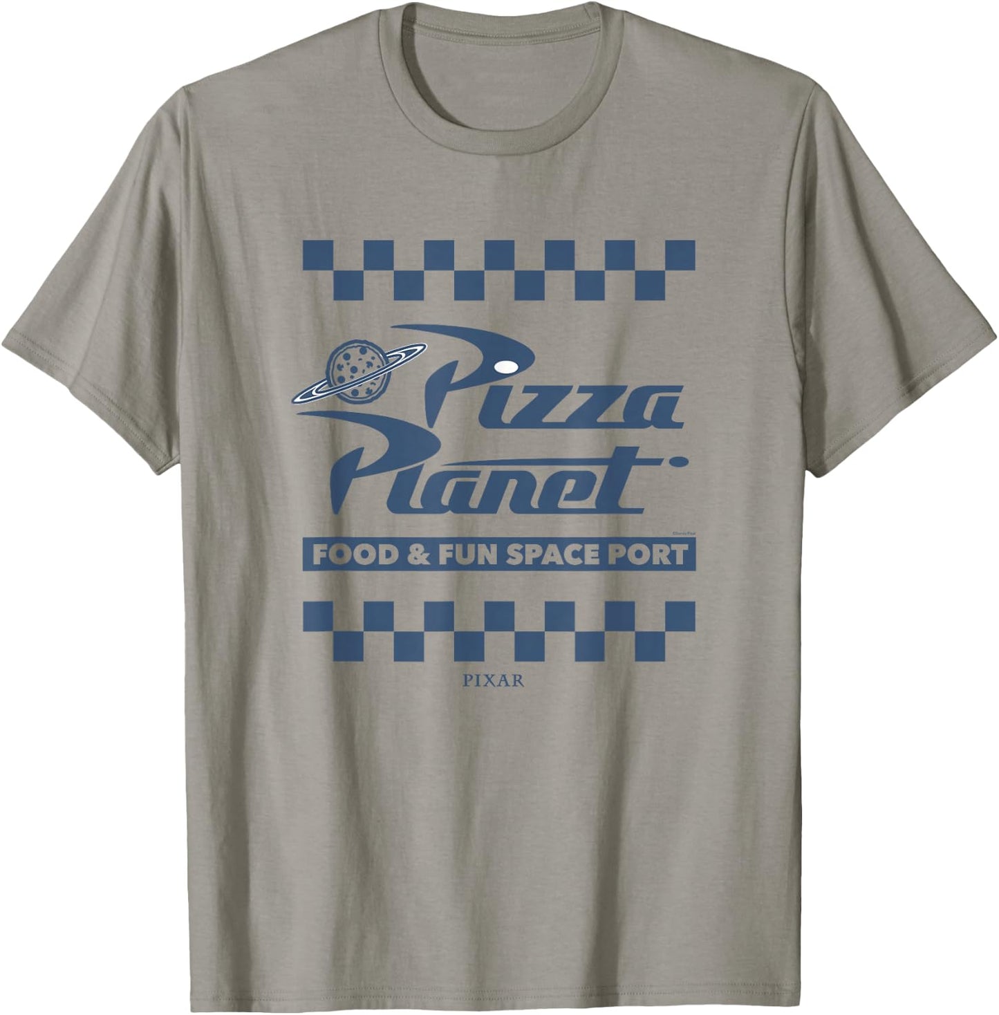 Disney Pixar Toy Story 5 Pizza Planet Logo Poster T-Shirt - T-Shirt | Sand