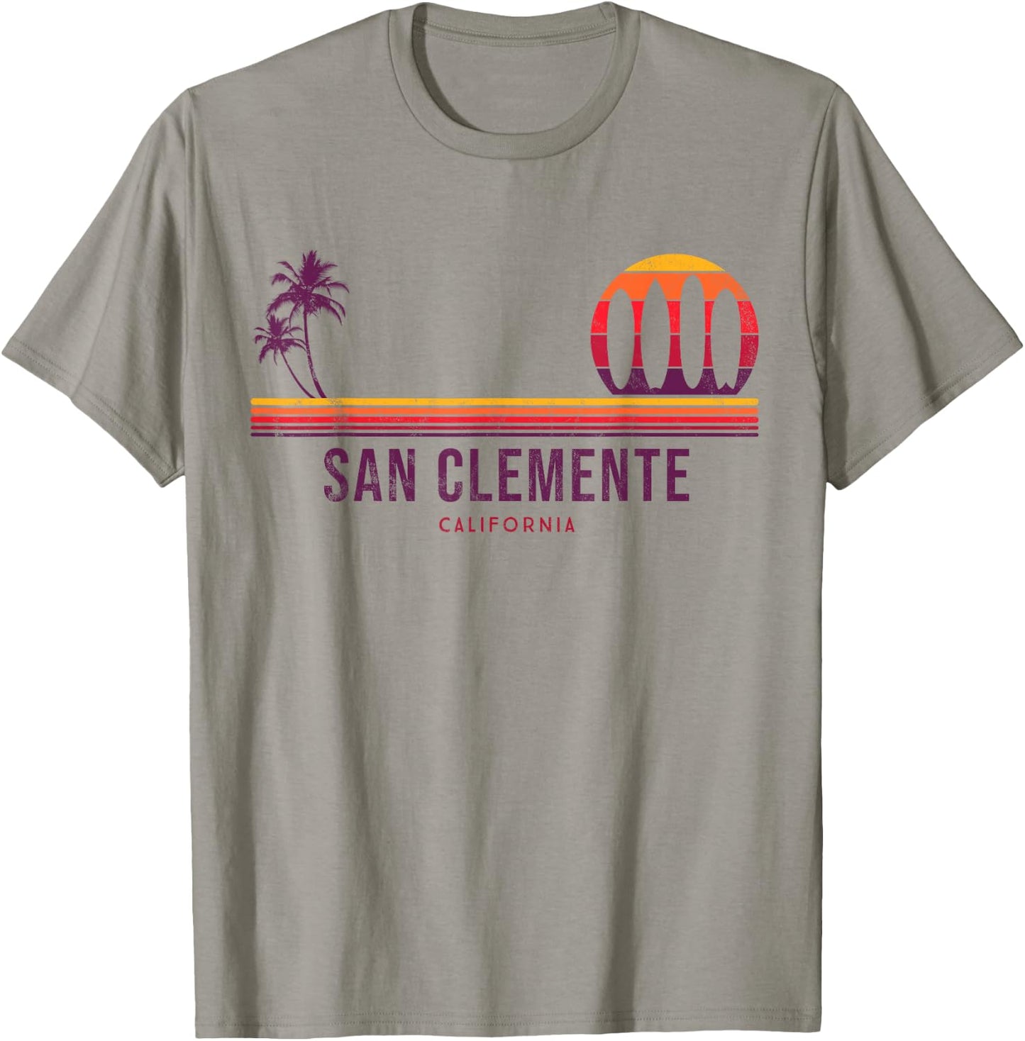 California San Clemente Vintage Surf T-Shirt - T-Shirt | Sand