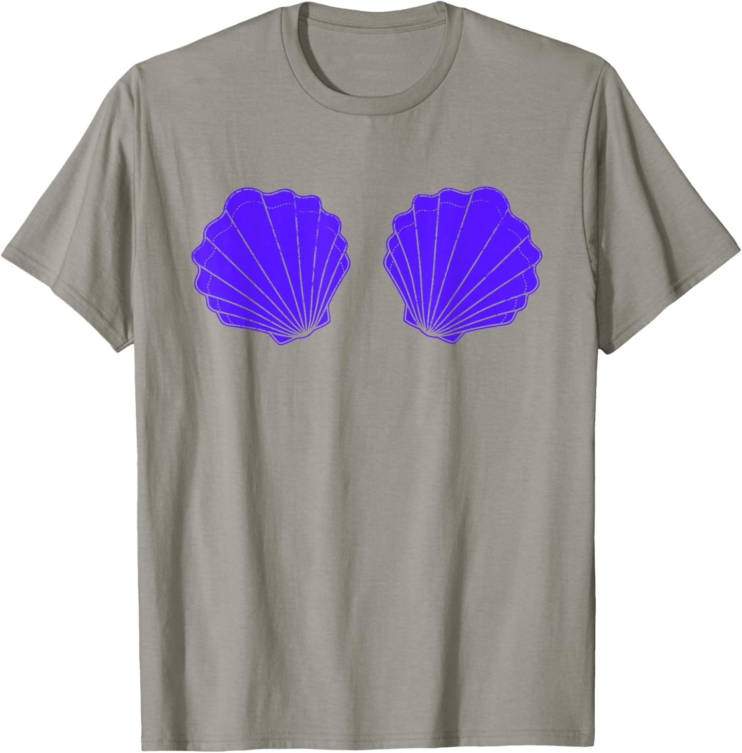 Mermaid Seashell Bikini Sea Shells Mermaid Costume T-Shirt - T-Shirt | Sand